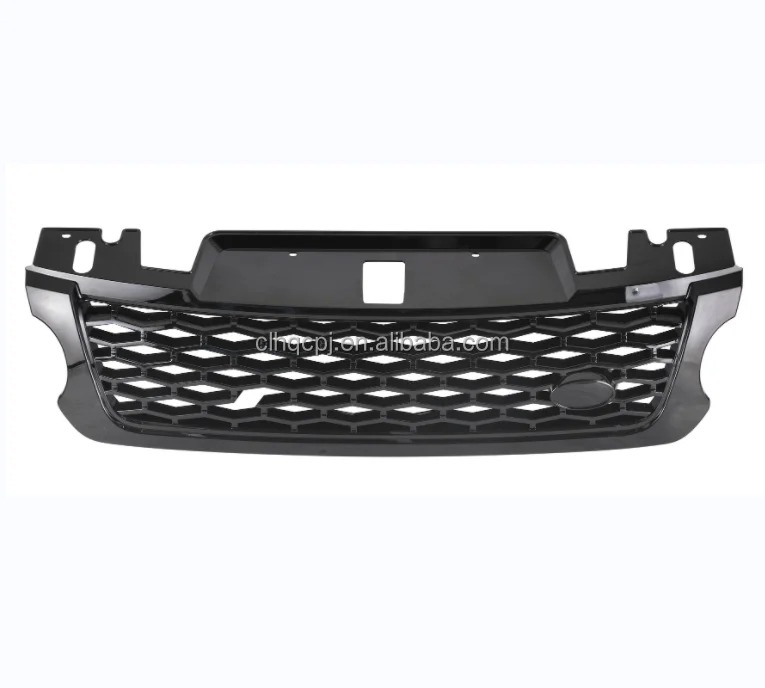 For Range Rover Sport L494 2014-2017  Gloss Black Front Bumper Center Grille Low to High SVR Version  LR062238  Grille